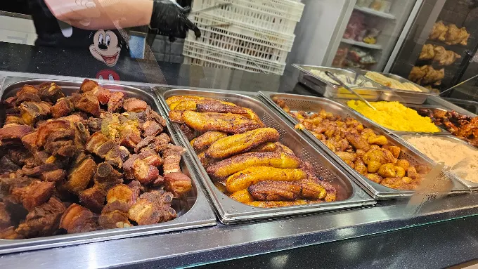 Bandejas recién salidas del horno