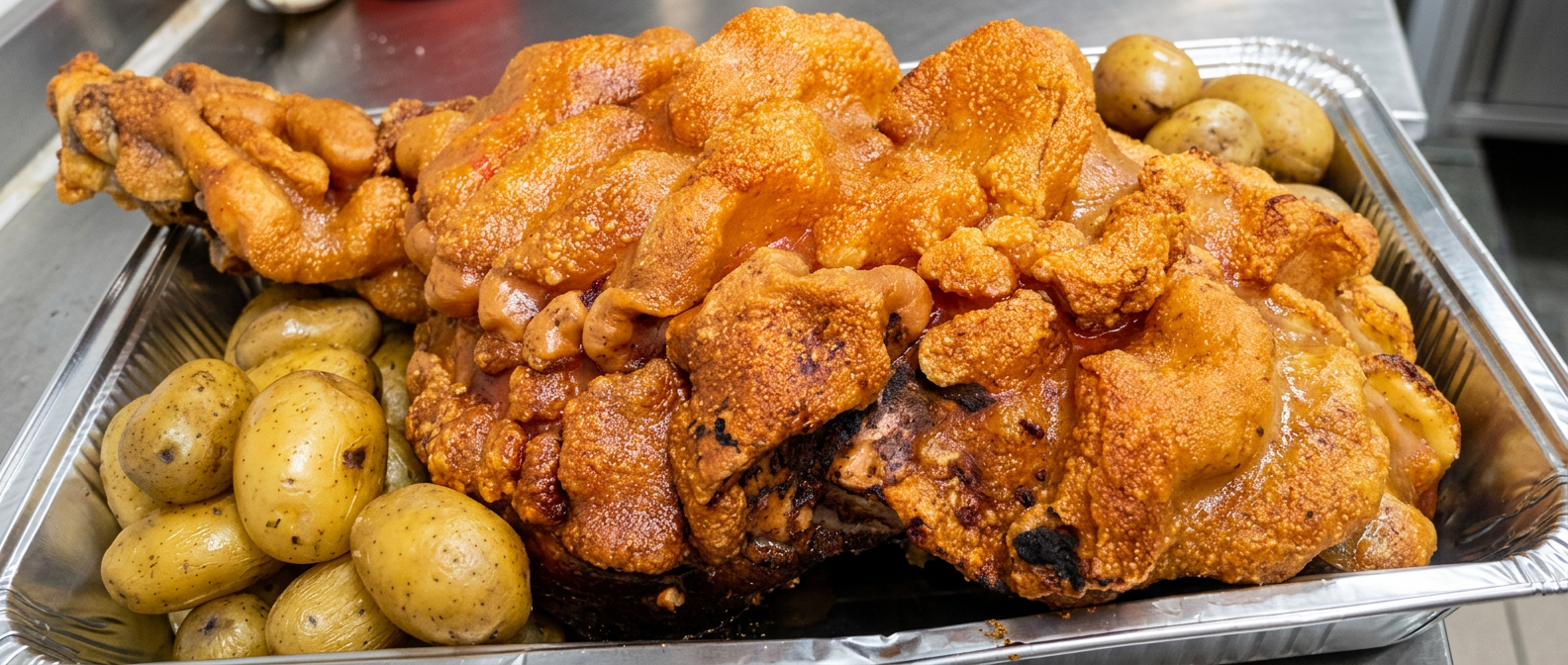 Chicharrón + plátano
